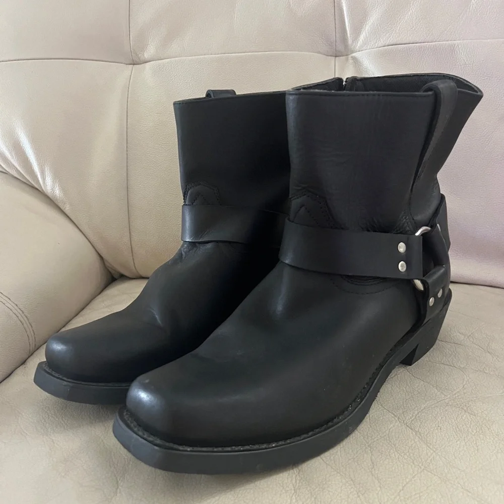 Dingo® Mens Western Boots with Zip - 7